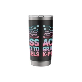 K-Pop Korean Pop Hacker Hacking SteMi Apparel Stainless Steel Insulated Tumbler