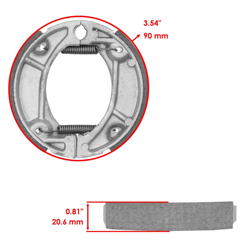 Celox for Honda XR100R 1985-2003 Front and Rear Brake Shoes