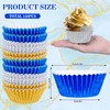 Whaline 150Pcs Graduation Foil Cupcake Liners Congrats Grad Baking Cups