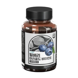 Liven Bilberry Anthocyanin Marigold Lutein Vitamin E Premium Tablets 2 months supply, 1 unit, 60 tablets / 라이븐 빌베리 안토시아닌 마리골드 루테인 비타민E 프리미엄정 2개월분, 1개, 60정
