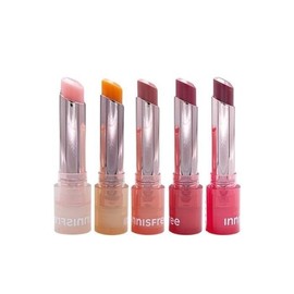 1+1 Innisfree Dewy Tint Lip Balm 3.2g - No. 5 Power Cherry No. 4 Rose Brick / 1+1 이니스프리 듀이 틴트 립밤 3.2g - 5호 파워 체리4호 로즈 브릭
