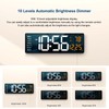 Abovsare Digital Wall Clock Large Display, 16.2 Inch , LED