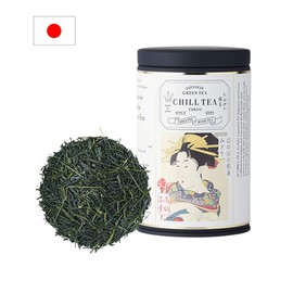 【Omotenashi Award-winning product】Japanese Sencha green tea "Midori" - 100% Japanese green tea from CHILL TEA Tokyo - rare taste - 80 g