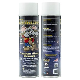 RATMAN Speed Glass Premium Glass Cleaner, Leaves Glass Streak Free and Smelling Fresh, 19 Oz Can, 2 Pack
