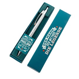 History & Heraldry Top Kuli Kerl & Lady Ballpoint Pen with Engraving + Gift Box