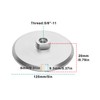 Create idea 1PC 5inch/125mm Aluminum Backer Pad Diamond Polishing Pads