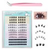 TokTech Partial False Eyelashes, Natural False Eyelashes, 0.3 - 0.5