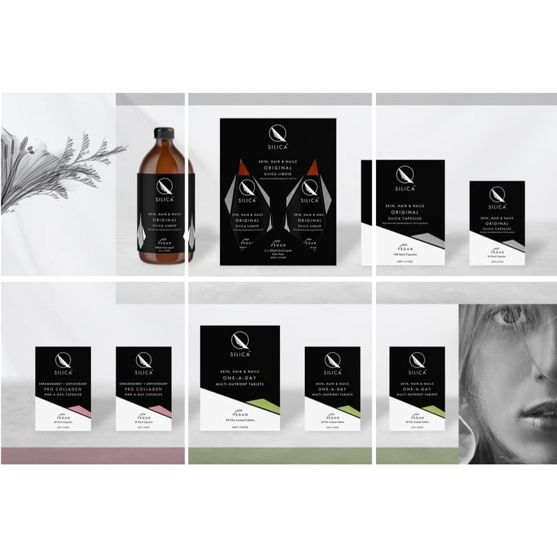 Qsilica Skin, Hair & Nails Original Silica Liquid, 500 milliliters