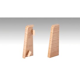 Meisterwerke Meister End Caps Skirting Board Profile 3PK (Each L|R/VPE) Natural Oak 2013