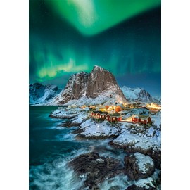 Clementoni 39775 Collection-Lofoten Islands-1000 Pieces-Adult Jigsaw Puzzles, Made in Italy, Multi-Coloured