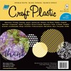 Grafix Craft Plastic Sheets 12"X12" 25/Pkg-Opaque White .010, Multi
