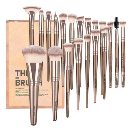 Kit 20 Set De Brochas De Maquillaje Profesional Fcbox Fc5748
