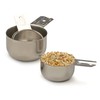 RSVP International Endurance Stainless Steel Measuring Cups, Set of 4