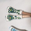 Flower Salad Servers (Teal)