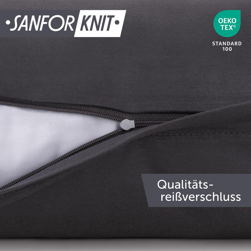 Blumtal set of 2 pillowcases - 100% cotton, super soft