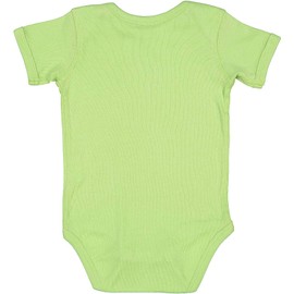 Rabbit Skins Infant Baby Rib Lap Shoulder Creeper,Key Lime,Newborn