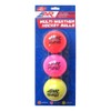 A&R Sports Low Bounce Multi Weather Street Hockey Balls (Pack