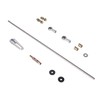 MIKODA Billet Aluminum Shift Transmission Column Linkage Kit Compatible with