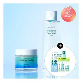 Goodal 구달 진정쿨링기초SET 어성초 히알루론 수딩 토너 350ml +크림 75ml 증정 Goodal Calming Cooling Basic Set Mugwort Hyaluronic Soothing Toner 350ml + Cream 75ml Giveaway