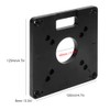 Router Base Plate Table Top Woodworking Router Plate Aluminium Alloy