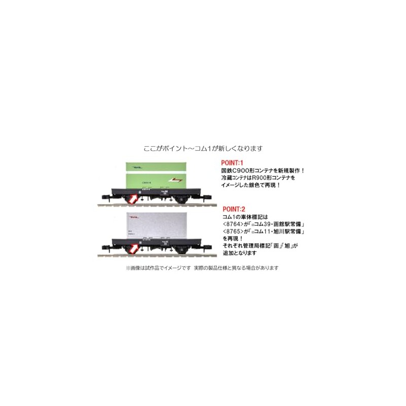 Tomytec 8764 N Gauge JNR Freight Car Com Type 1