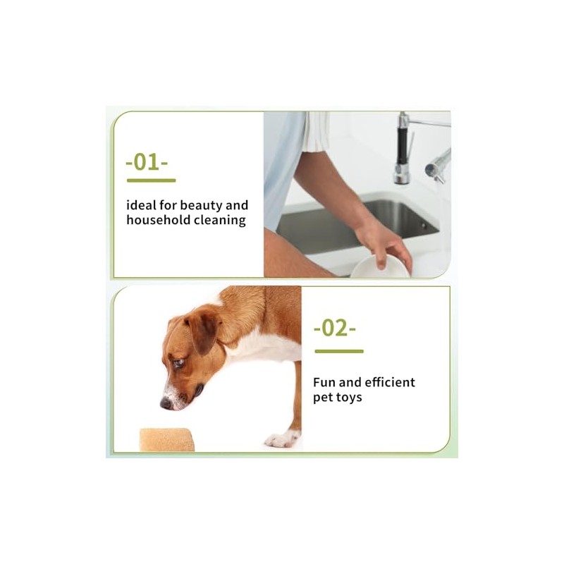 Esponja Luffa Natural, Multusos para baño y Cocina, Exfoliante