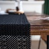Weldomcor Macrame Table Runner Farmhouse Boho Beige Table Runner with