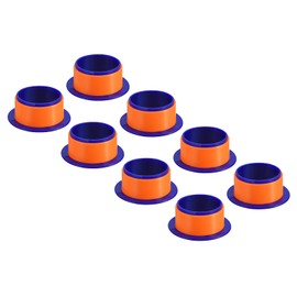 PATIKIL 3inch Shrink Wrap Handle, 8 Pcs Stretch Wrap Dispenser Stretch Film Dispenser Plastic Hand Dispenser Saver Protection for 3inch Core Furniture Wrapping Moving Packing, Purple