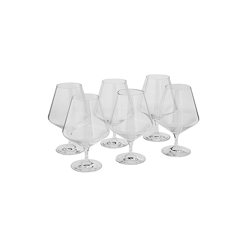 Zwiesel Glas Pure German Crystal Glassware Collection, 6 Count (Pack