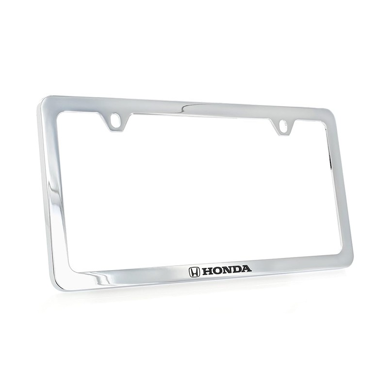 Honda Logo Chrome Plated Thin Rim License Frame
