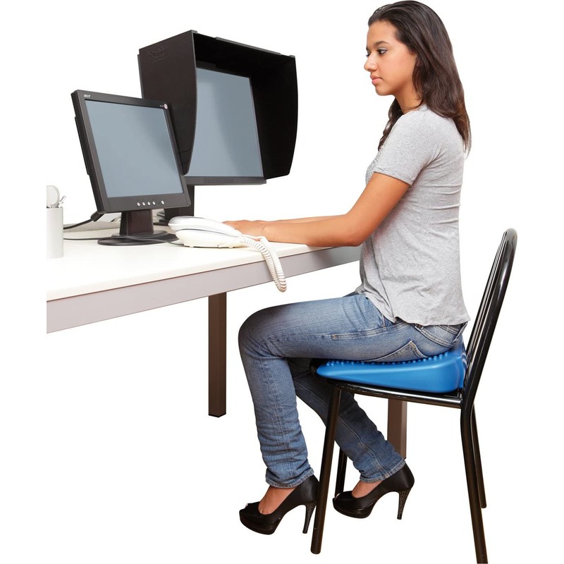 Physioworx Teen Wiggle Seat - Inflatable Wedge Wobble Cushion for