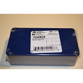 HAMMOND 1590BCB COBALT BLUE RECTANGULAR ENCLOSURES (1 piece)