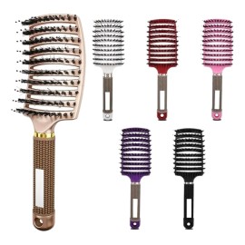 Cepillo Doble Peine Para Desenredar Cabello Masaje Capilar F