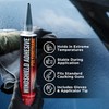 [2 Pack] Polyurethane Windshield Adhesive - Quick Curing & Weather