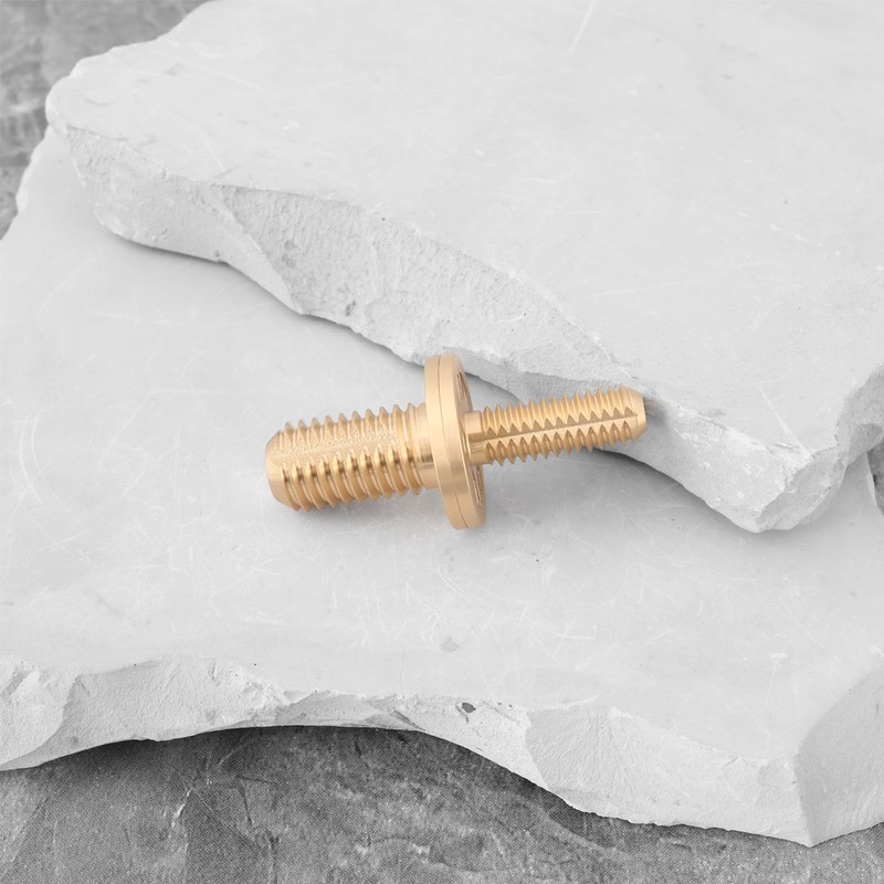 EMSea 2pcs 1/2 Inch Pool Cue Brass Screw for Extended