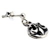 [STERLING SILVER 925] AMTHGPS-089 Single ear sterling silver 925 earrings