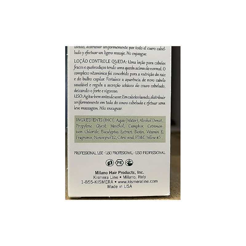 Kismera Line Hair Loss Control Lotion 4oz Set of 2