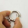 FUSSED Keychain, Carabiner, Stylish, Keychain, Frosted Surface, Lost Prevention, Easy