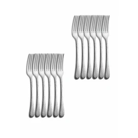 Mia Picard & Wielpütz Dessert Fork, Appetizer Fork, Pack of 12