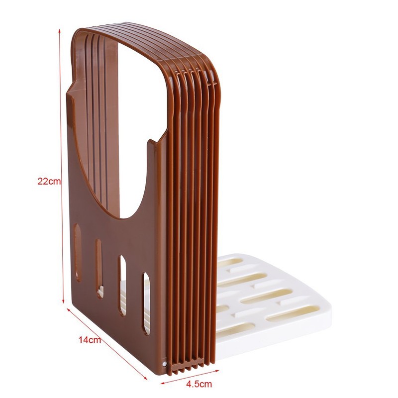 Bread Slicer, Bread/Toast Slicer/Cutter Kitchen Sandwich Slicing Guide Foldable Tools