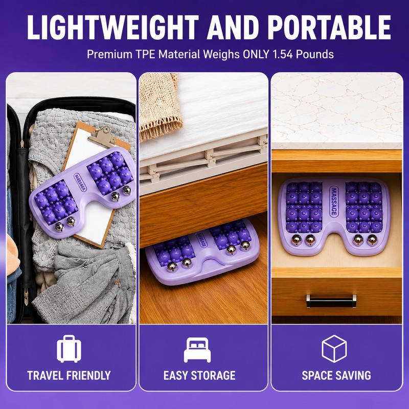 Foot Massager Roller for Relaxation and Daily Foot Care –
