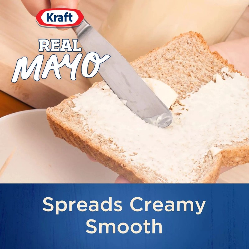 Kraft Real Mayo Mayonnaise Single Serve Pouches, 200 ct.