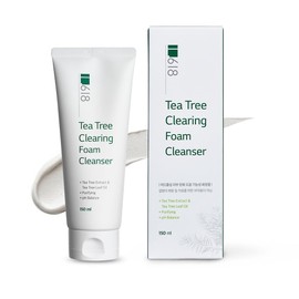 1.618 Tea Tree Clearing Foam Cleanser | slight acidity | [pH 6.0~6.5] | for oily, Acne-prone skin | popular k-beauty / 5.07 oz