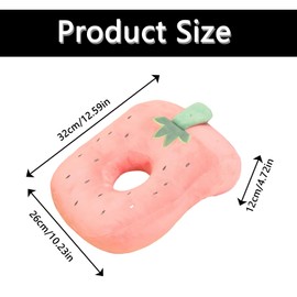 FYKZQWDS Pillow With Arm Hole, Ear Piercing Pillow, Cute Soft Pillow With Hole For Ear Can be Used Sleeping in Classrooms Offices Libraries Airplanes Suitable for Ladies Girls Kids