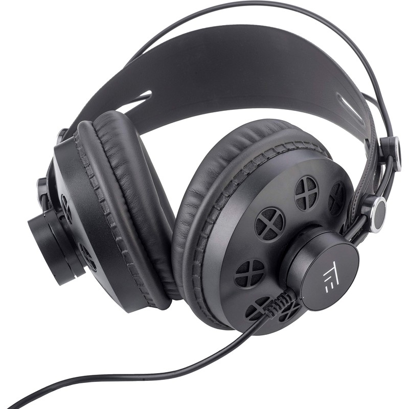 TIE Studio Semi-Open Circumaural Headphones for Broadcast, Recording Studio, Podcast