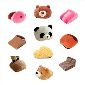 EA Domestic 26 Year Foot Cushion Energy Saving Foot Warmer Foot Warmer Dry Foot Bath Foot warmer 10.Choco Bear Type B