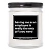 YouNique Designs Funny Boss Candle 9oz Boss Candles for Boss