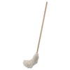 Boardwalk BWK132C #32 White Cotton Head 54 in. Natural Wood