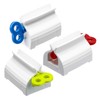 LIDOUK 3 Pieces Rolling Tube Toothpaste Squeezer (Mix Color) Toothpaste