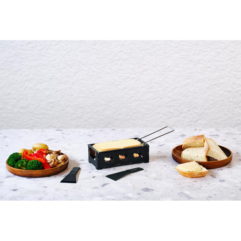 Cosy & Trendy 2 Person Stainless Steel Rectangular Raclette Tool
